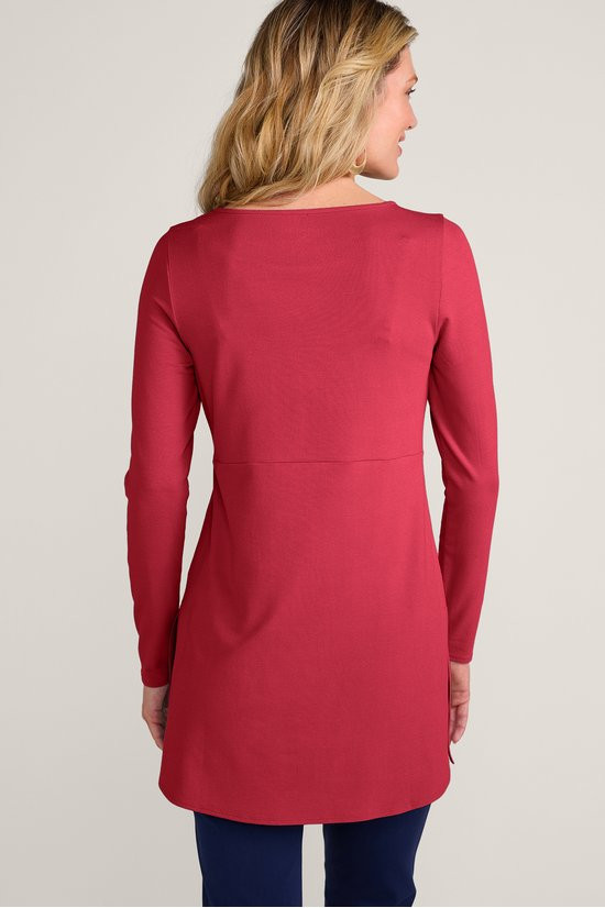 Addison Knit Crepe Tunic - thumbnail 5