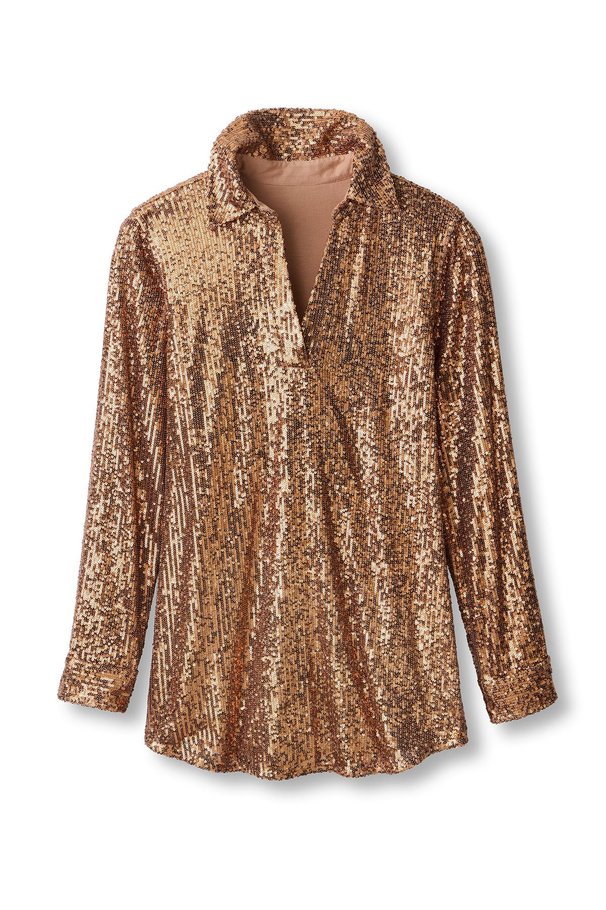 All That Glimmers Sequin Knit Tunic - thumbnail 3