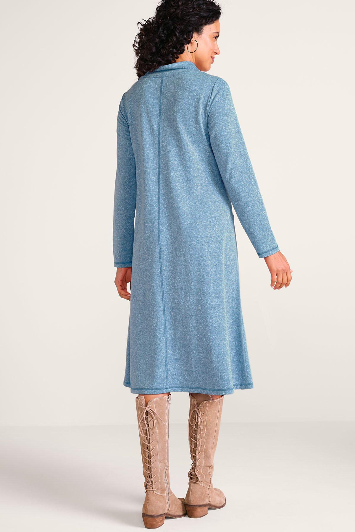 Brinley French Terry Midi Dress - thumbnail 3