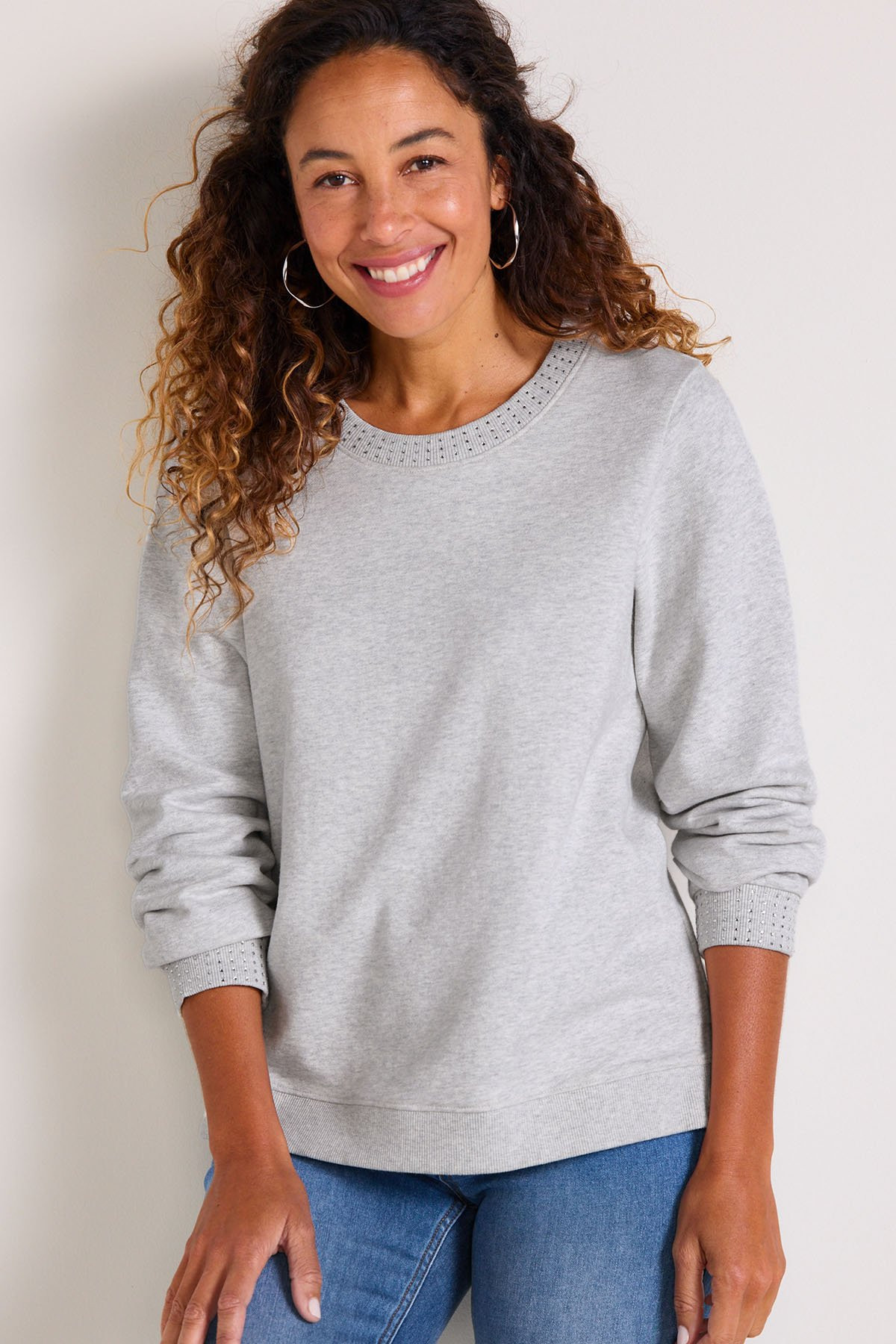 Sparkle French Terry Sweatshirt - thumbnail 2