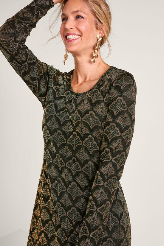 Reverie Jacquard Knit Maxi Dress - thumbnail 4