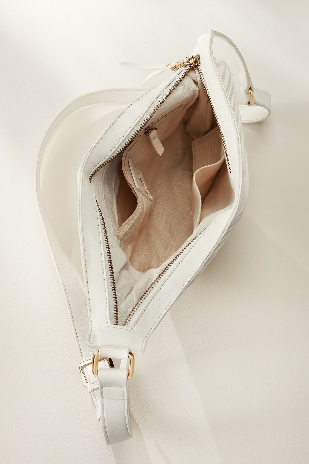 Dolce Vita Giulana Pleated Crossbody Handbag