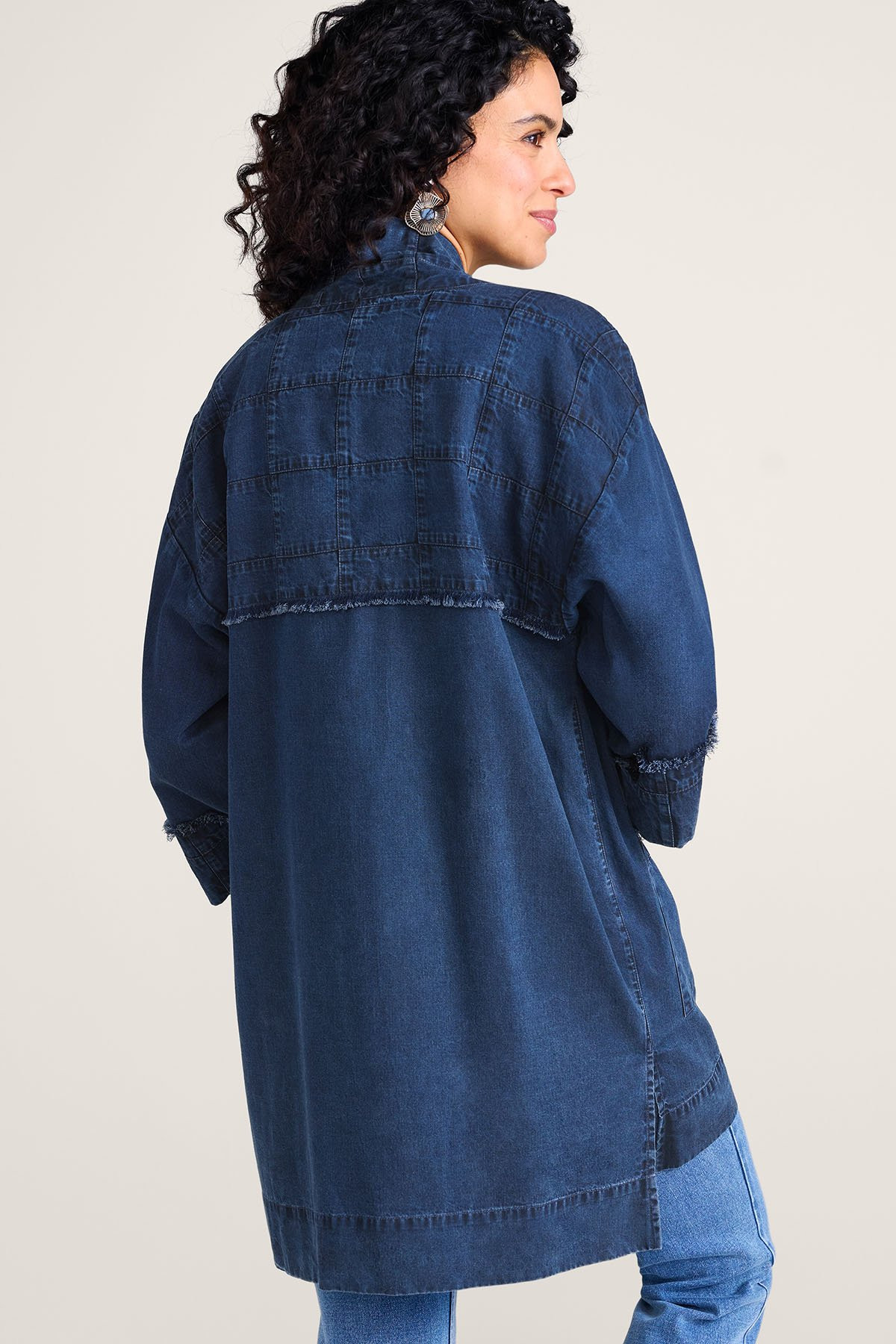 TENCEL™ Open Front Topper - thumbnail 4