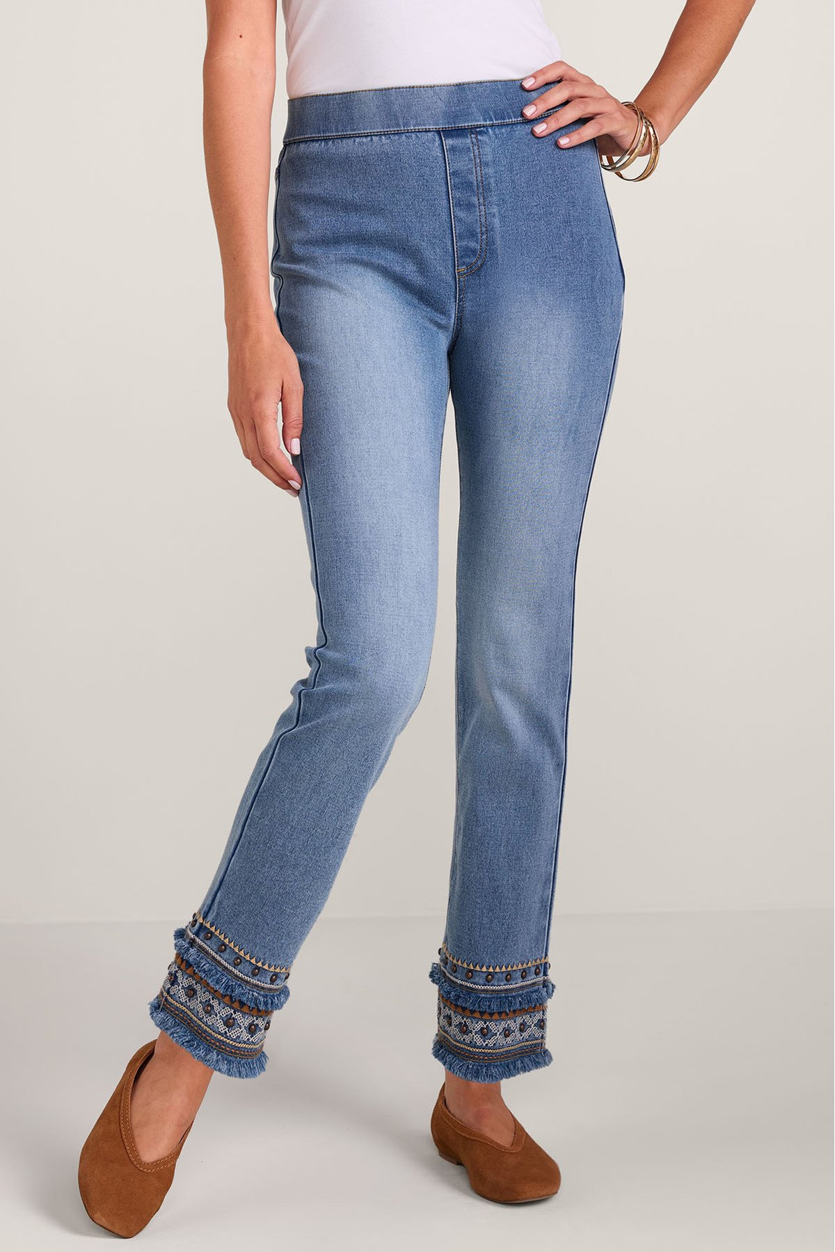 Ultimate Denim Boho Dreams Pull-On Jeans - thumbnail 3