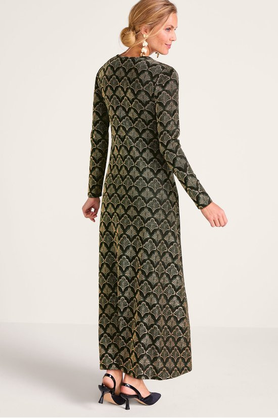 Reverie Jacquard Knit Maxi Dress - thumbnail 3