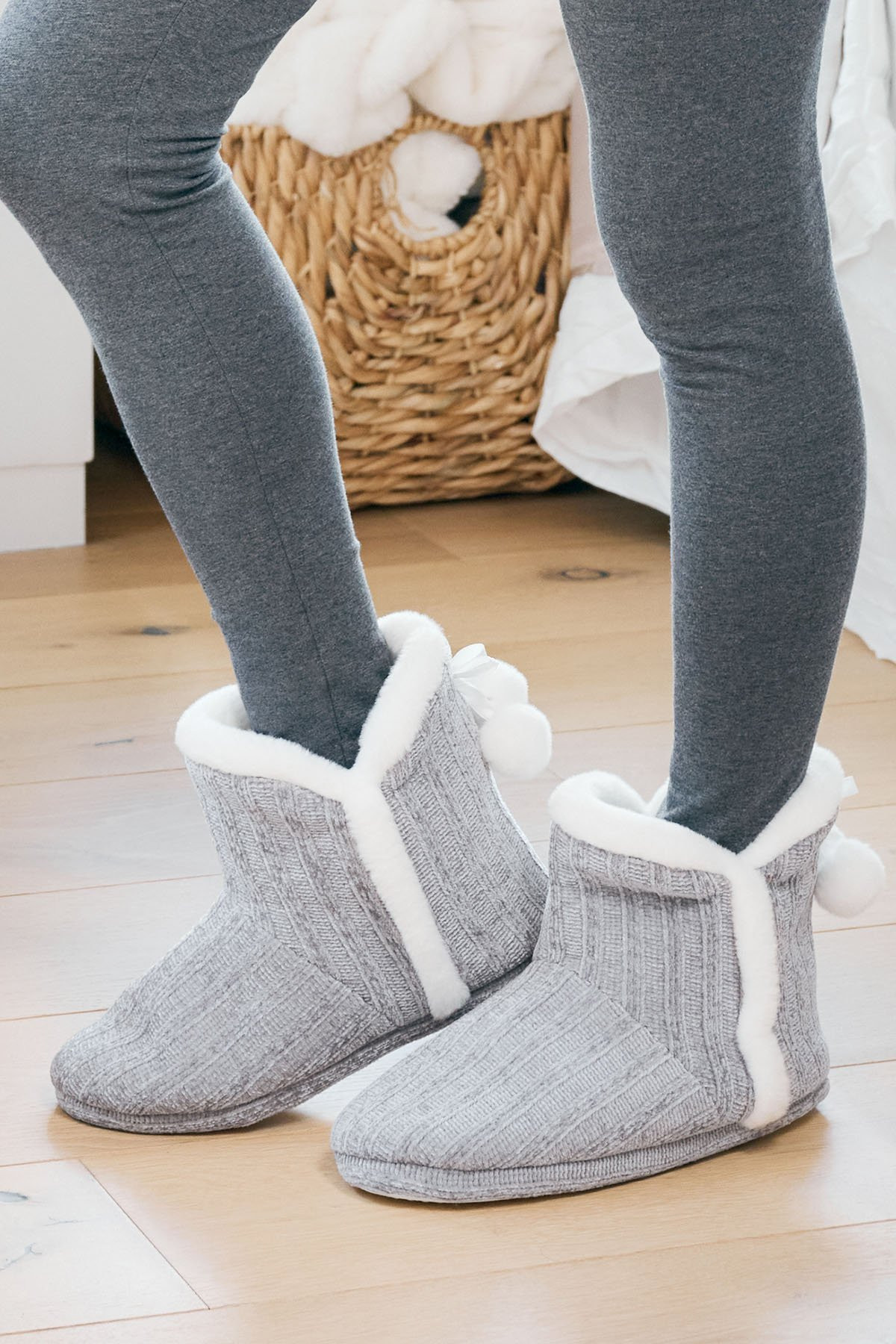 Cambree Chenille Bootie Slippers - thumbnail 8