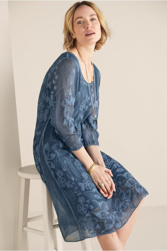 Starling Silk Dress - thumbnail 4