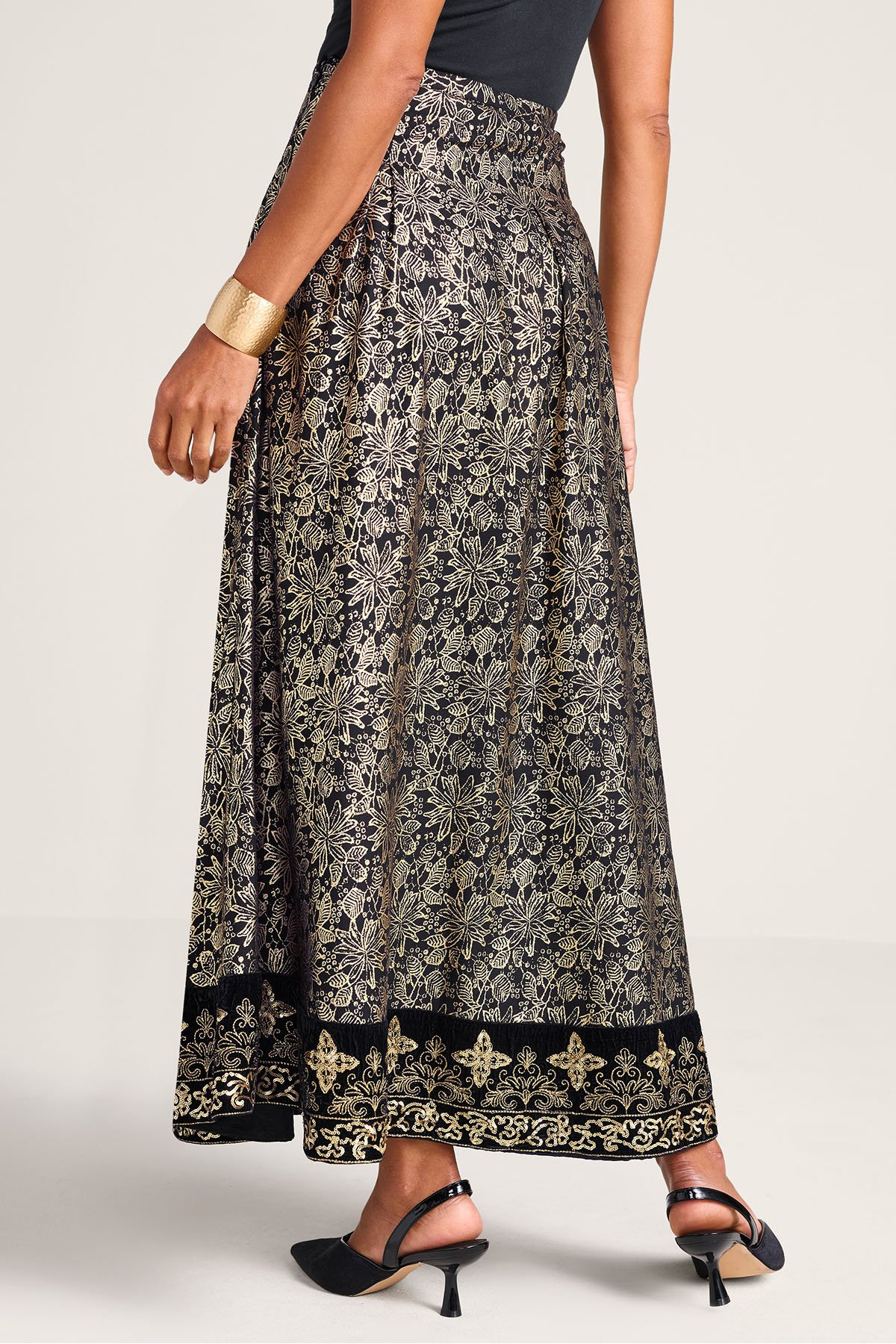 Fiore Challis Maxi Skirt - thumbnail 4