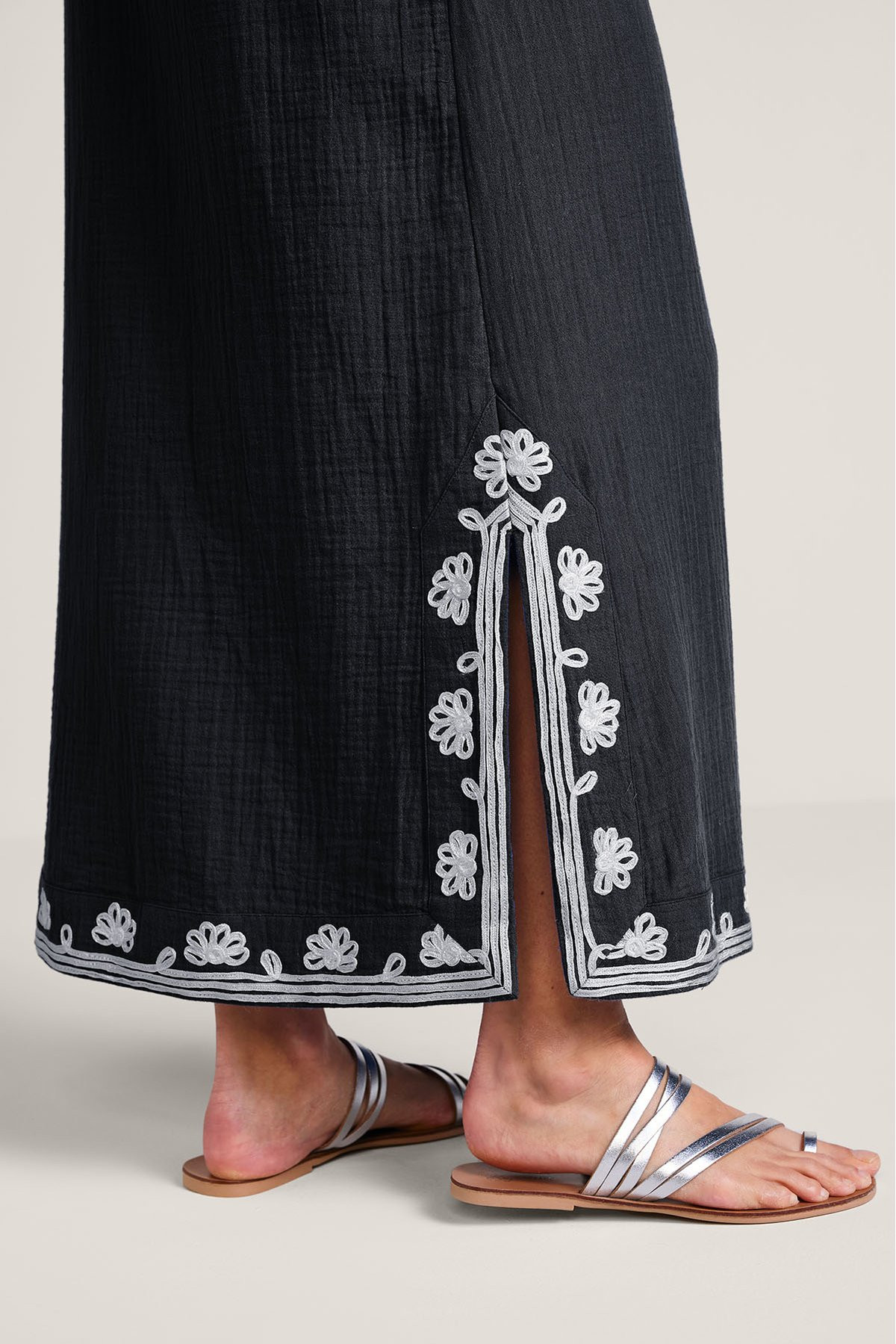 Binta Gauze Caftan - thumbnail 4