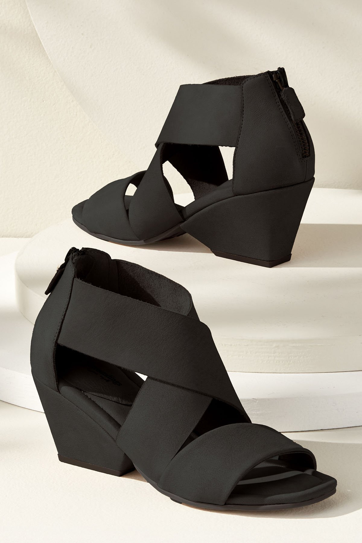 Sandra Soft Suede Heel Sandals
