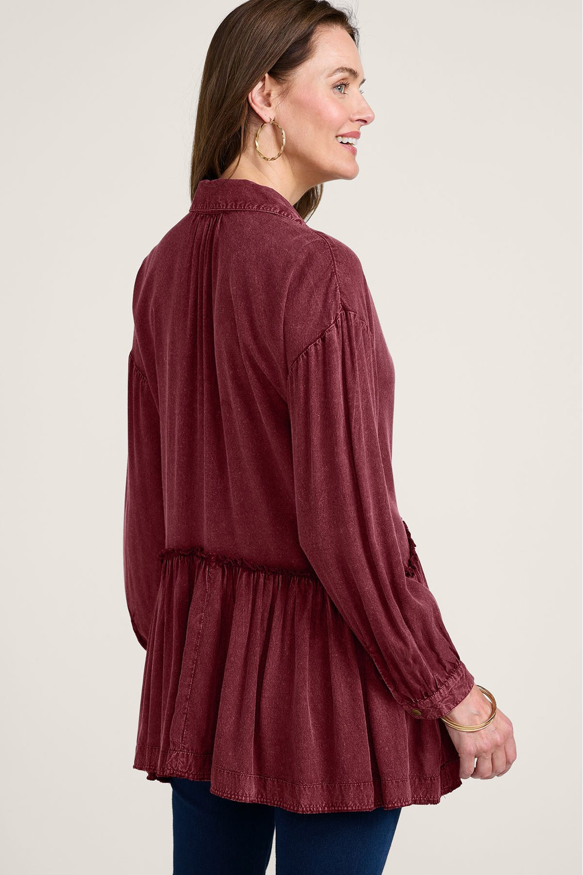 Folklore Long Sleeve Big Shirt - thumbnail 3