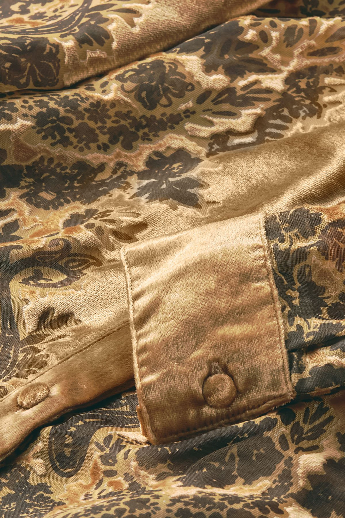 Akari Velvet Burnout Big Shirt - thumbnail 6
