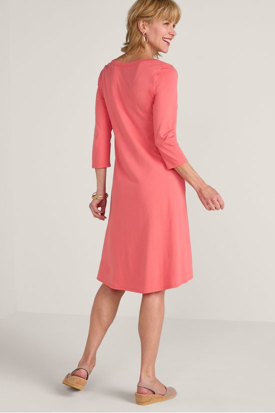 Santiago ¾ Sleeve Short Dress - thumbnail 4