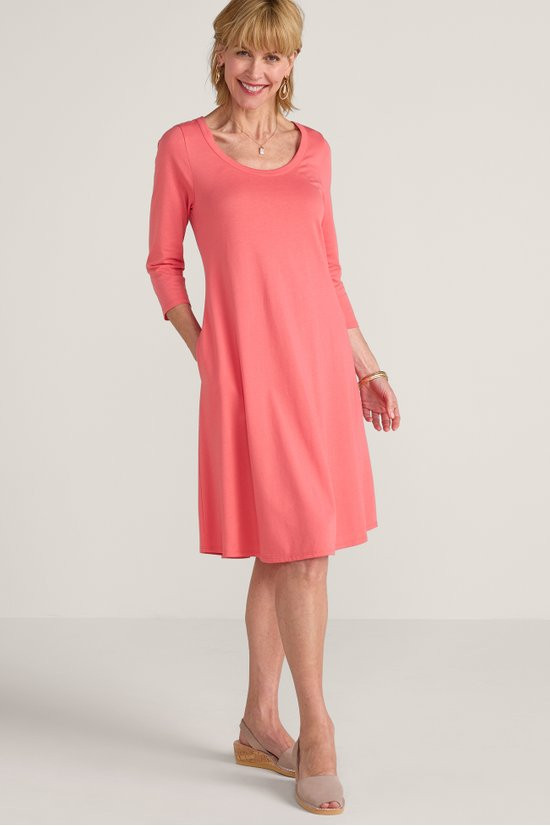 Santiago ¾ Sleeve Short Dress - thumbnail 2