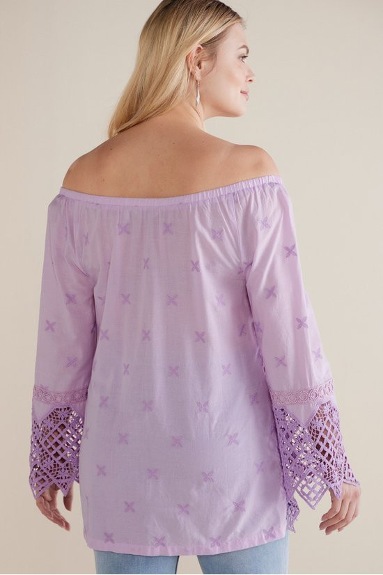 Pilar Off The Shoulder Top - thumbnail 3