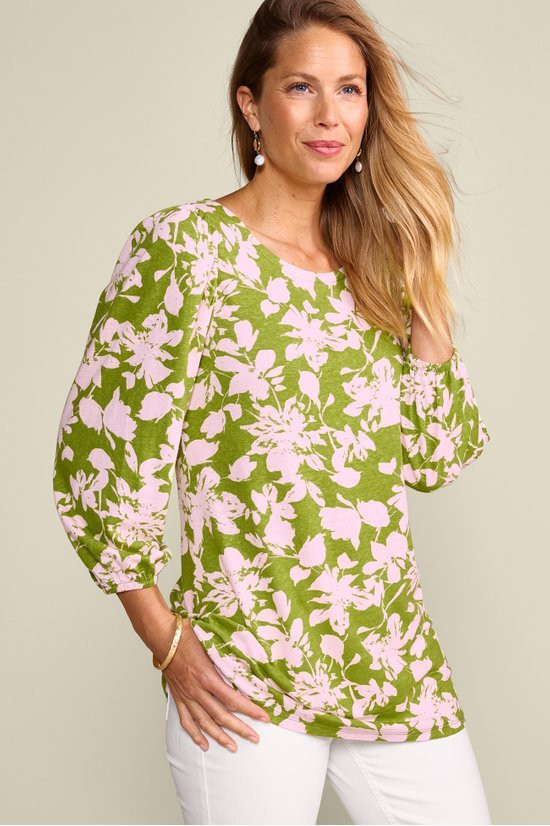 Ainsley Linen Blend Tunic - thumbnail 3