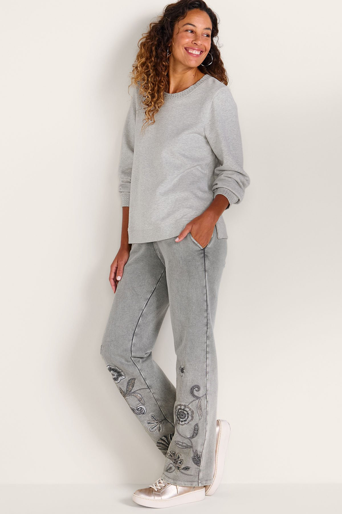 Sparkle French Terry Sweatshirt - thumbnail 4