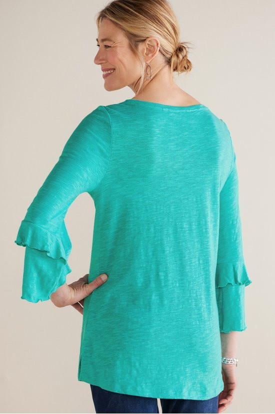 Erin Linen Blend Tunic - thumbnail 4