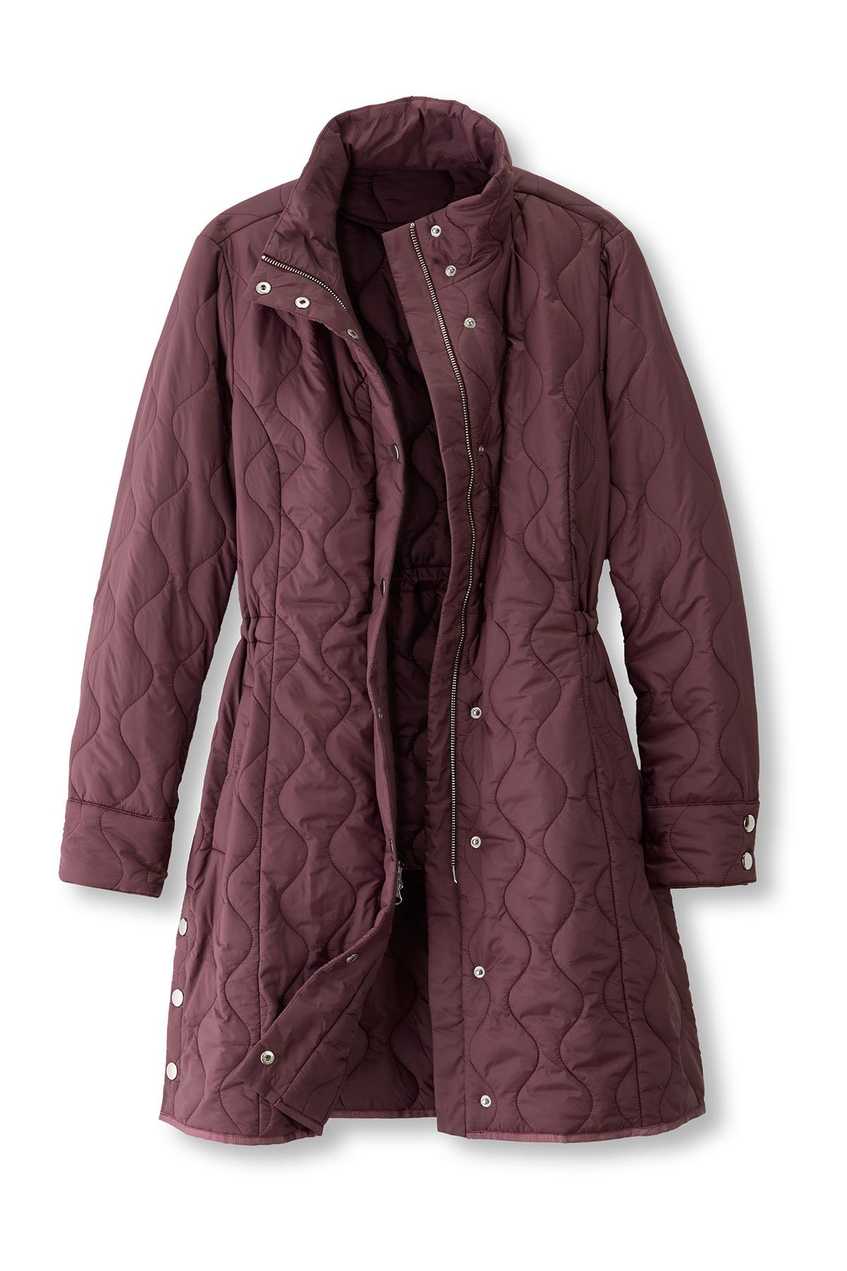 Daybreaker Lightweight Quilted Coat - thumbnail 2