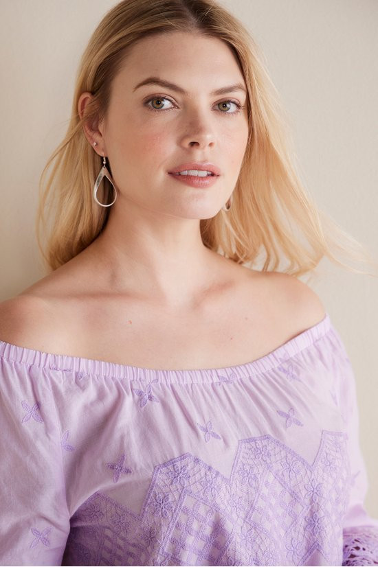 Pilar Off The Shoulder Top - thumbnail 6
