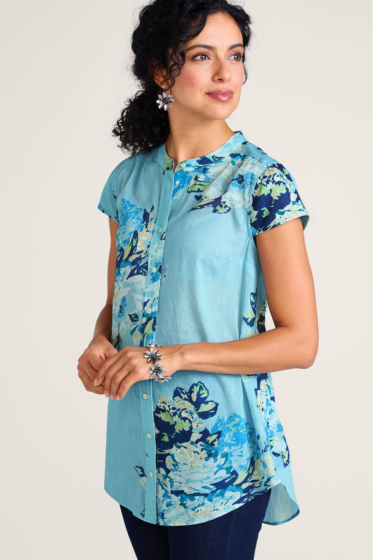 Bouquet of Roses Tunic