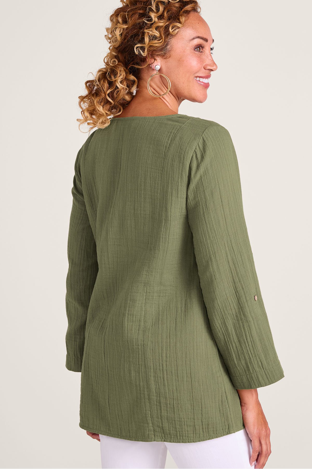 Zarina Gauze Tunic - thumbnail 4