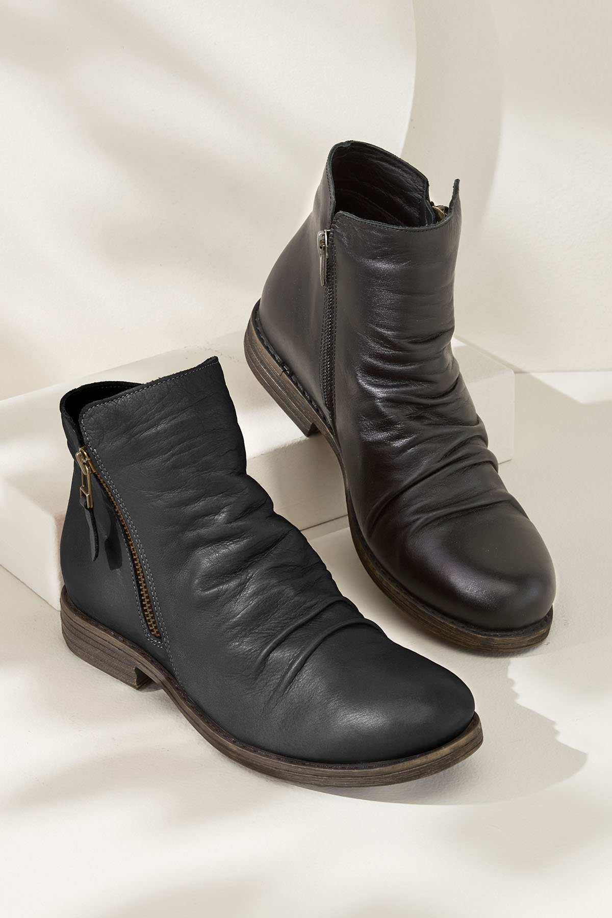 Spring Marquis Rouched Bootie