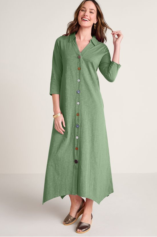 Danielle 3/4 Sleeve Maxi Dress