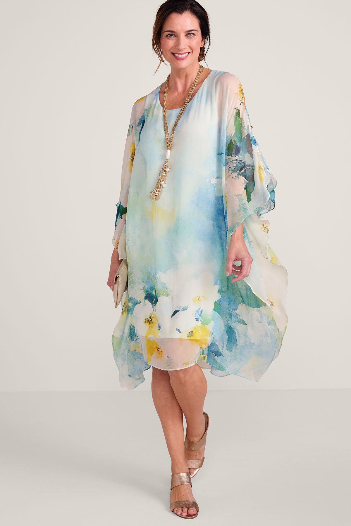 Icon Morlaix Silk Dress - thumbnail 2