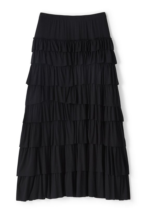 Knit Tiered Skirt - thumbnail 2