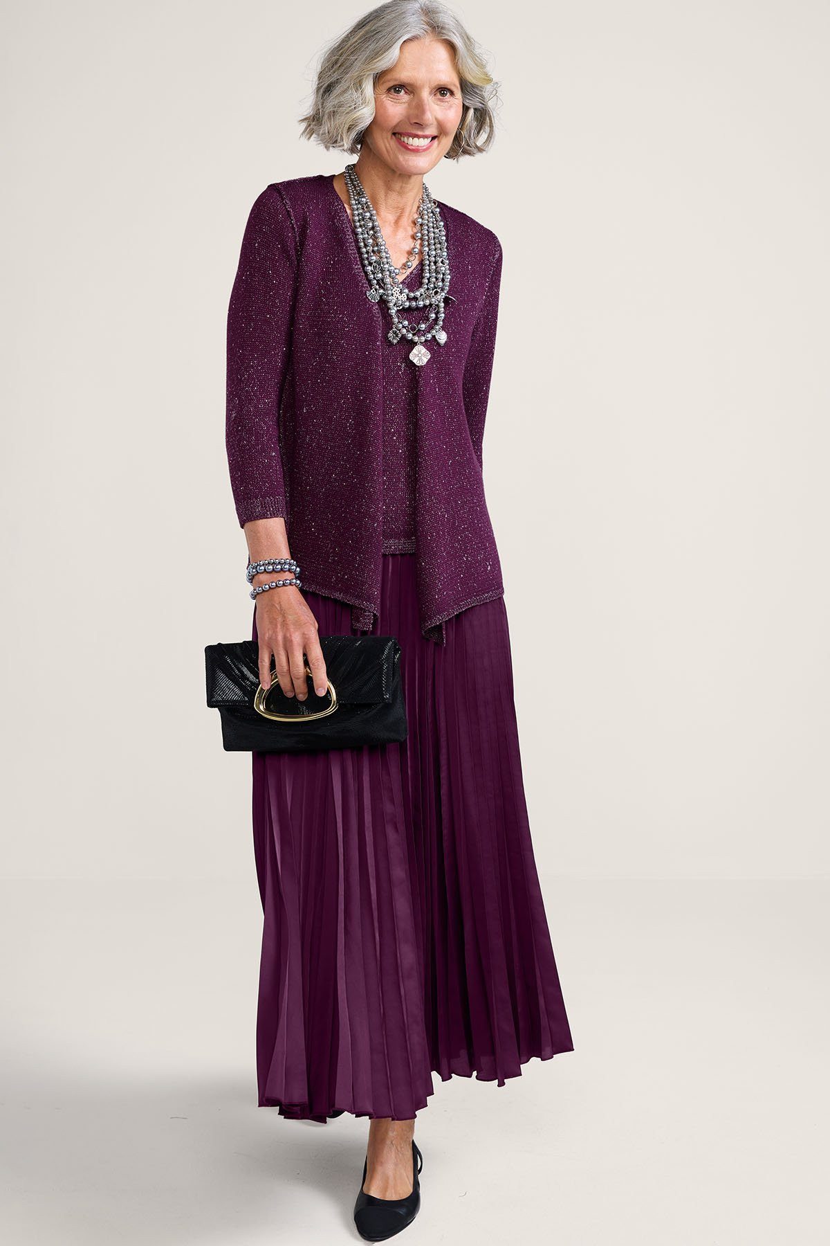 Yelena Sequin Cardigan - thumbnail 3