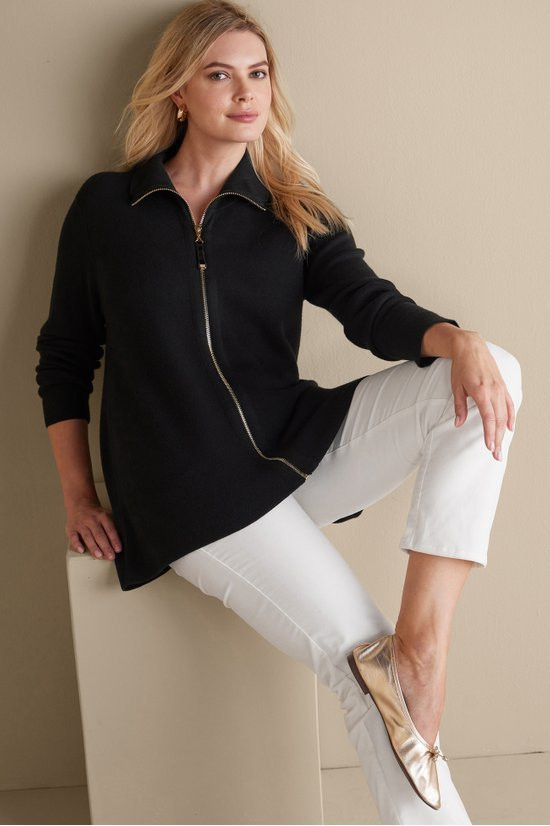 Meria Zip Cardi - thumbnail 7