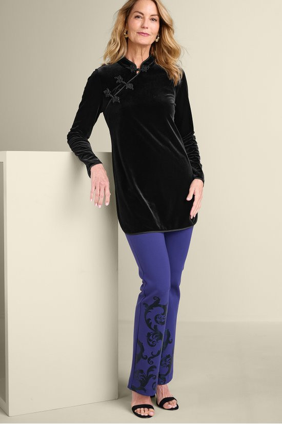 Tai Velvet Tunic - thumbnail 3