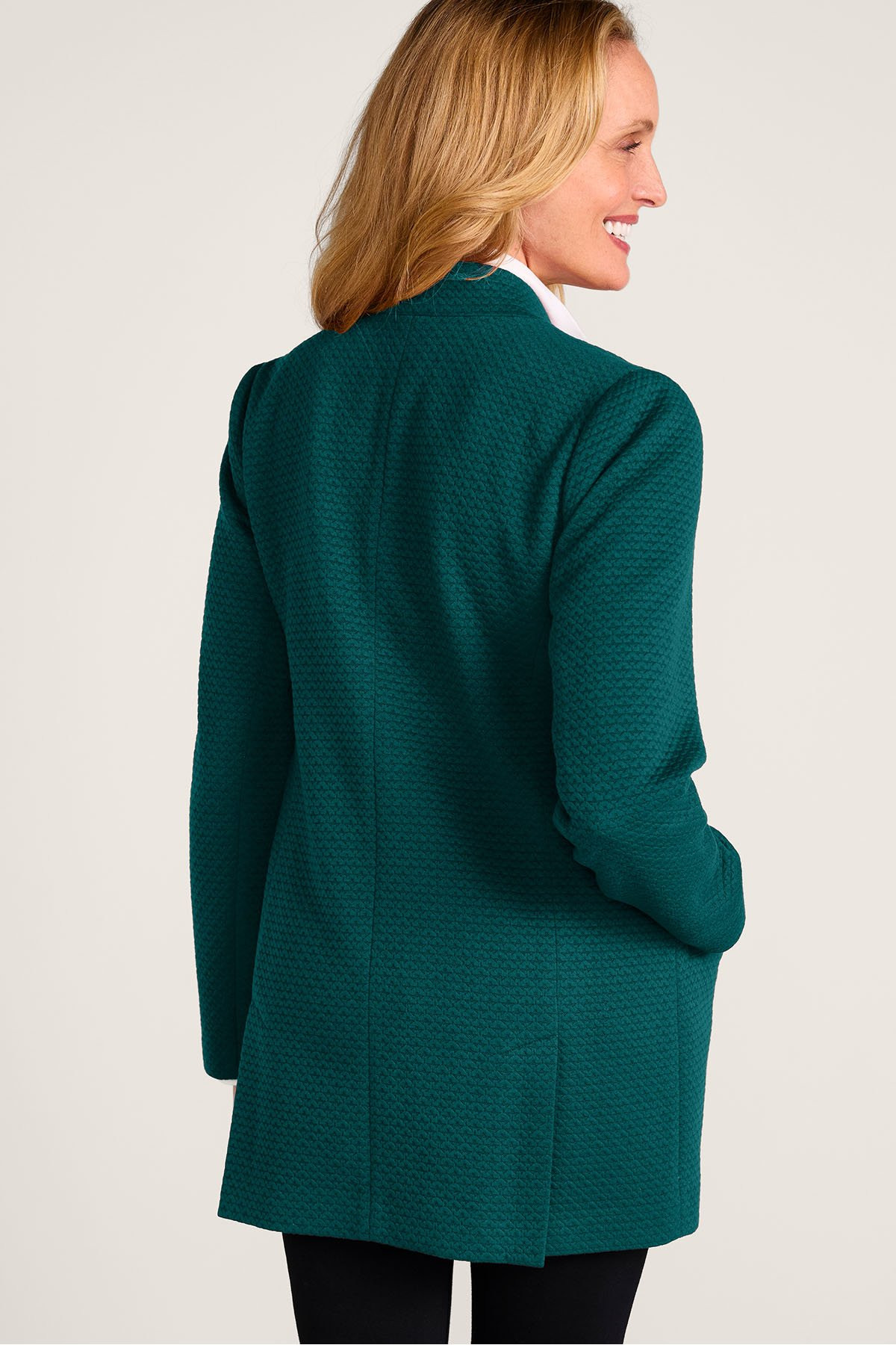 St. James Textured Knit Jacket - thumbnail 3