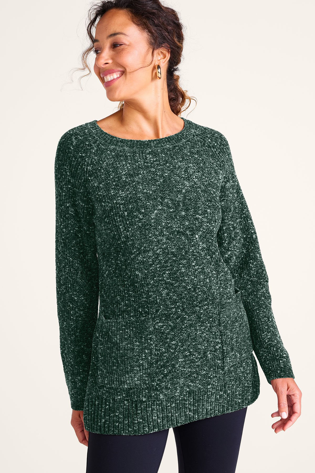 Warm Regards Chenille Tunic Sweater
