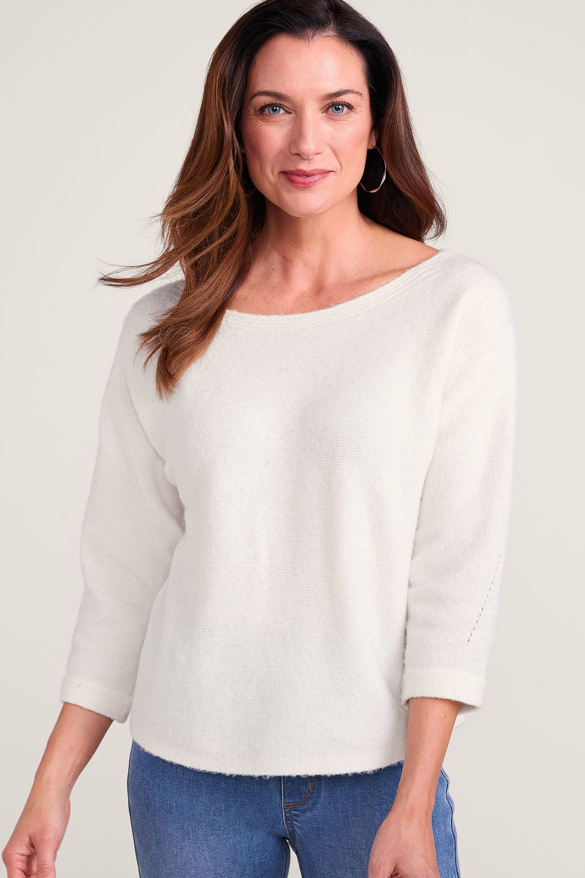 Boatneck Pullover Sweater