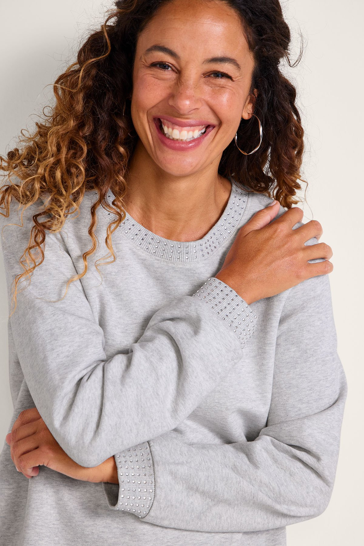Sparkle French Terry Sweatshirt - thumbnail 6