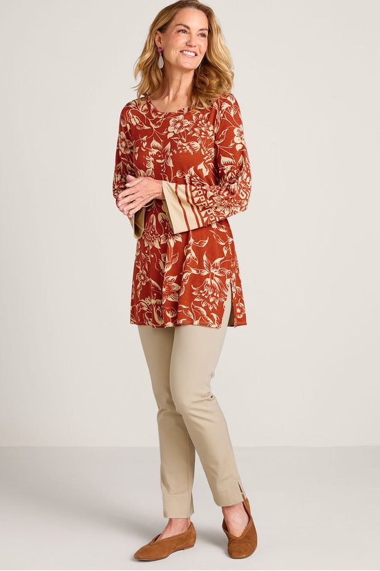 Asteria Bracelet Sleeve Knit Tunic - thumbnail 3