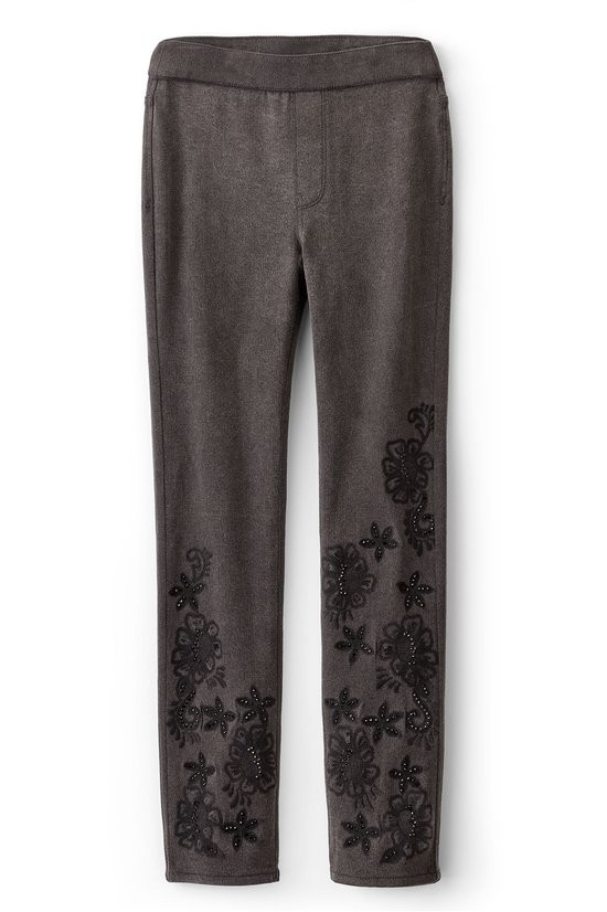 Ultimate Denim Beaded Pull-on Slim Jeans - thumbnail 2