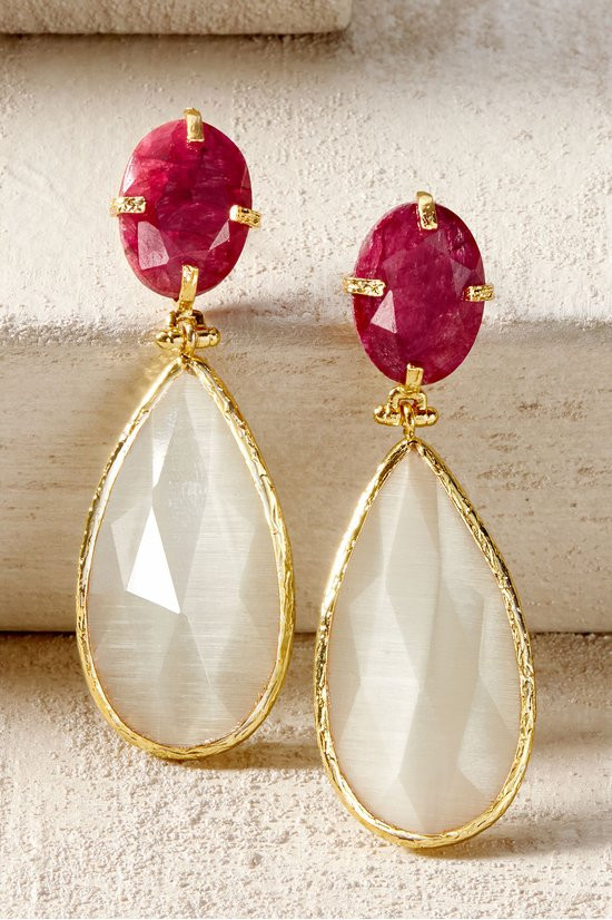 Talia Teardrop Earring - thumbnail 8