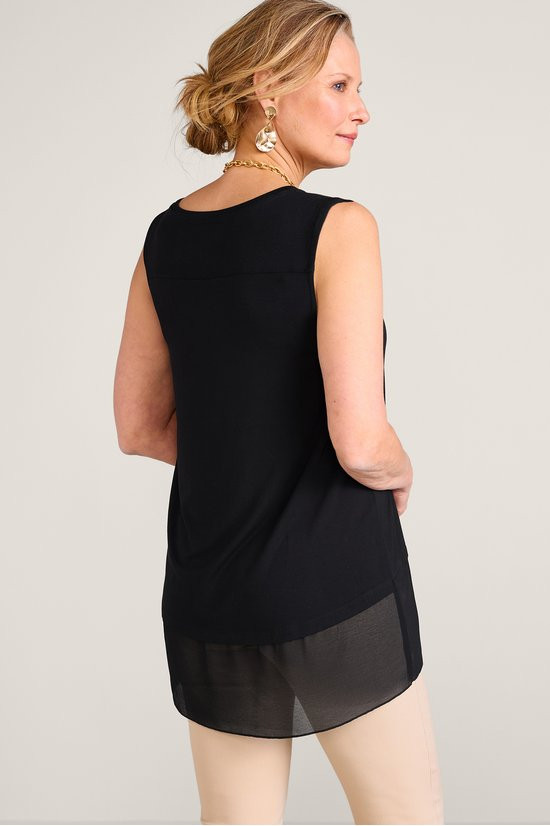 Eden Tiered Sleeveless Tunic - thumbnail 3