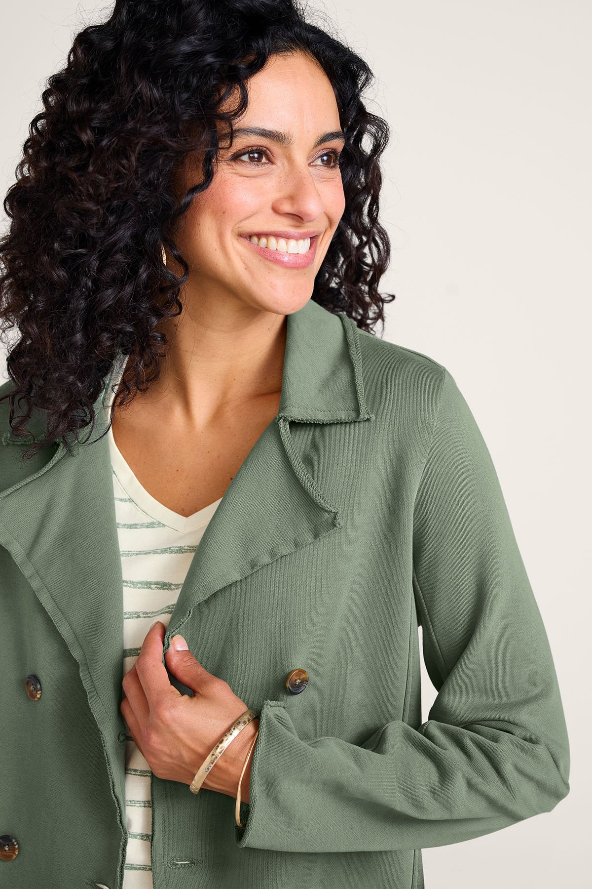 Glennette French Terry Jacket - thumbnail 5