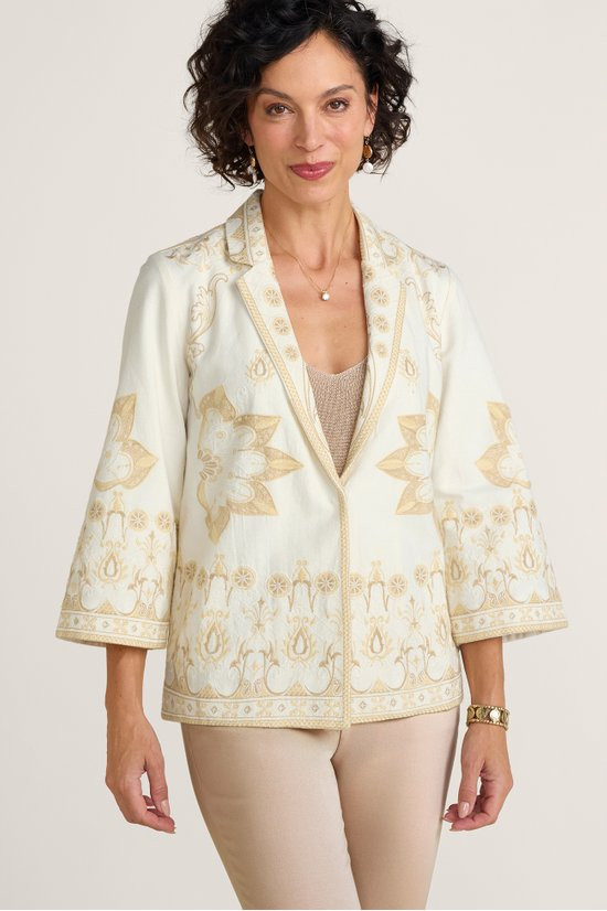 Toula Linen Blend Blazer