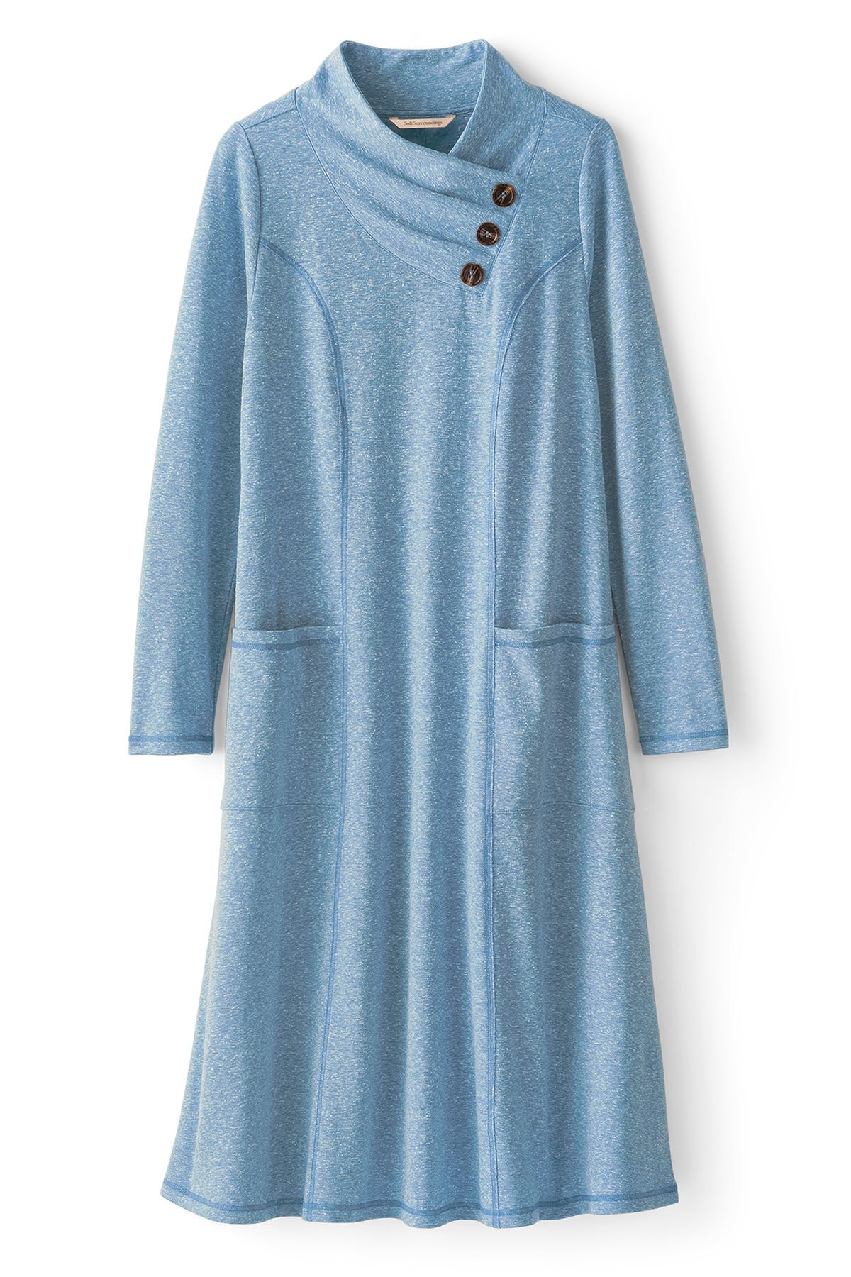 Brinley French Terry Midi Dress - thumbnail 2