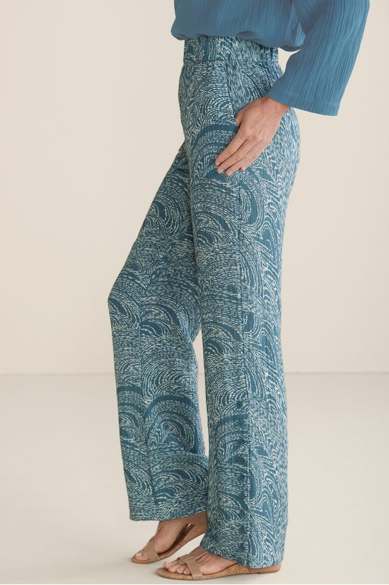 Oceo Crinkle Gauze Wide-Leg Pants - thumbnail 6