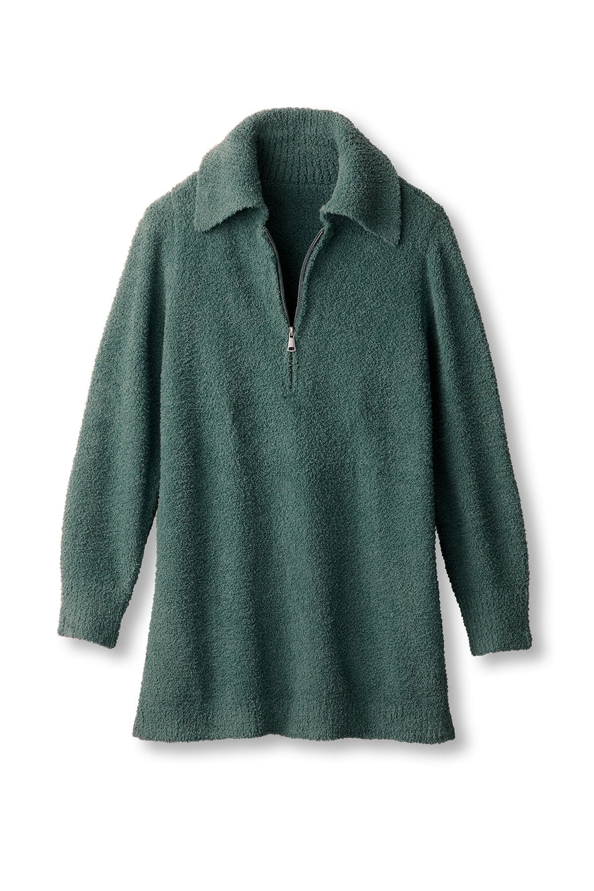 Orabella Half Zip Tunic Sweater - thumbnail 2
