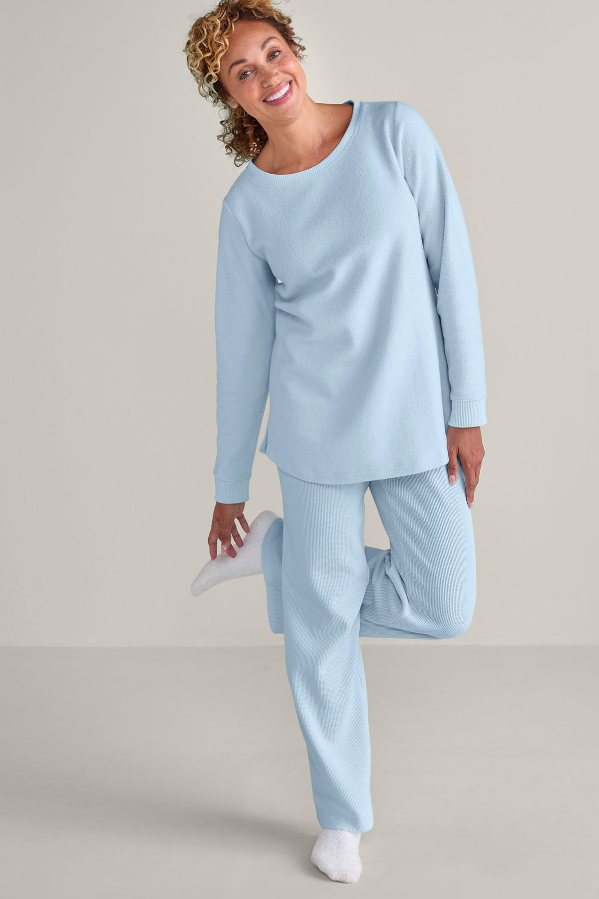 Zola Sherpa & Thermal Waffle Set