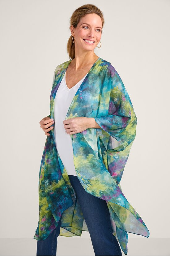 Monet's Garden Topper