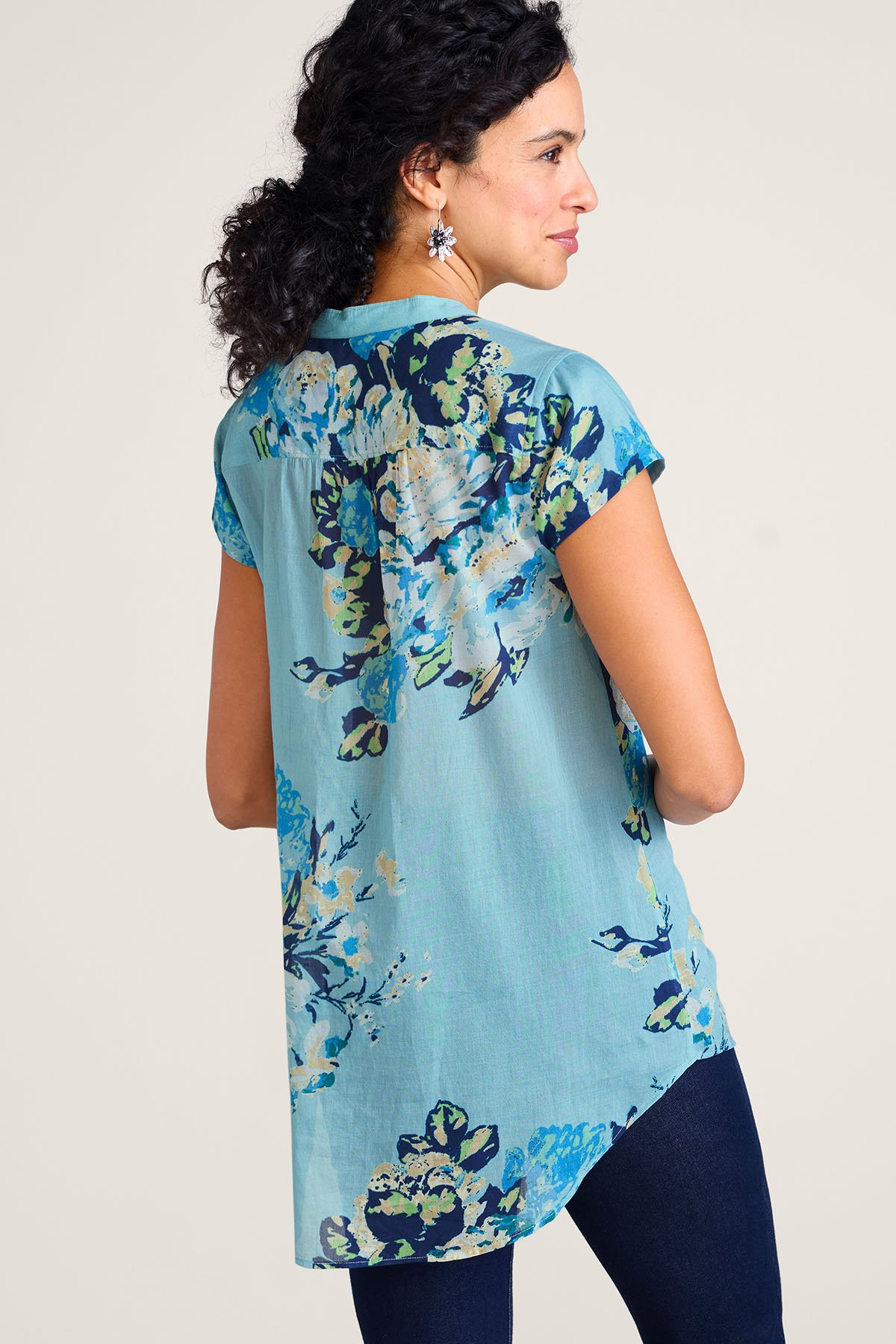 Bouquet of Roses Tunic - thumbnail 4