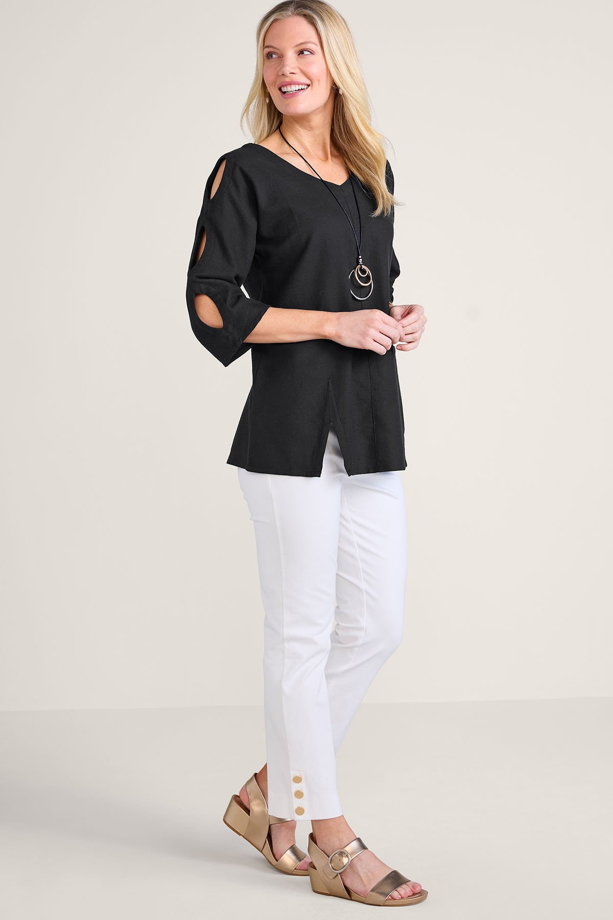 Gabby Gauze Tunic - thumbnail 3